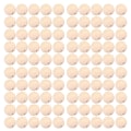 Miniatyrbilde 6 av 8: 5 poser treperler naturlige runde DIY halskjede håndlagde tilbehør 22mm/25mm/30mm (naturlig farge 22mm 20stk)