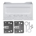 Miniatyrbillede 5 af 8: 2 Din Universal Radio Ramme Aluminiumlegering Stereo Audio Installationsfascia Passer til B5/MK3/MK4