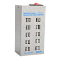 Miniatyrbilde 6 av 8: USB-ladestasjon 75W 20 porter USB-lader kretsbeskyttelse USB-ladehub 100‑240V for telefon nettbrett hodetelefoner EU-plugg