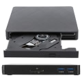 Miniatyrbild 7 av 8: XD010 Extern CD DVD-enhet USB 3.0 Optical Drive Writer Player för PC Stationär dator