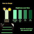 Miniatyrbillede 5 af 5: 2 ruller 3cmx5m Glow-in-the-Dark tape
