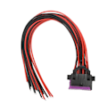 Pikkukuva 5 / 5: 3 kpl 16-nastaisia OBD2-naarasliitinkaapeleita 30cm J1962 OBDII Autoadapteripistoke Diagnostiikkajatkokaapeli