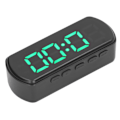 Miniatyrbillede 2 af 8: Digitale vækkeure Snooze temperatur 12 24 timer Lille elektronisk skrivebordsur med LED-skærm til køkken Kontor Soveværelse Grøn