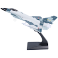 Miniatyrbild 5 av 8: Elektriska J10-flygplanleksaker i legering med ljus och ljud, stridsflygplansmodell, barnpresenter, födelsedagspresenter, kamouflageblått
