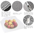 Miniatyrbild 5 av 5: Mesh Pop Up Matnät Set - 17 Tum, Perfekt för Utomhusbruk, Fester, Picknickar, Grillar - Återanvändbara och Hopvikbara (6-Pack)