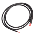 Miniatyrbillede 4 af 8: Elektrisk cykelkonverteringskabel 32,7 tommer robust holdbar 2-pin han-bred anvendelse Ebike signalforlængerlinje