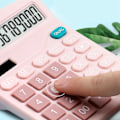 Miniatyrbilde 3 av 8: Desktop-kalkulator Standard 12-siffer Solar og Batteri Dual Power Student Calculator for Office School Home Business Pink