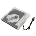 Pikkukuva 6 / 8: Ulkoinen DVD-asema Type C USB 3.0 Läpinäkyvä Plug and Play Hiljainen DVD-poltin kannettavaan tietokoneeseen