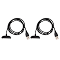 Miniatyrbillede 8 af 8: 2 STK Smartwatch Ladekabel til Fitbit Inspire 3 Smart Fitness Armbånd Ur Oplader Reservedele