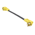 Miniatyrbilde 6 av 8: 50A RV-lader strømledningadapter 14‑50P hann til 14‑50P hunn fleksibel ledningspluggkontakt for yacht campingvogn