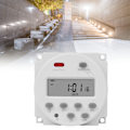 Miniatyrbillede 5 af 7: Mikrocomputer Strømforsyning Tidsur Kontakt Smart Programmerbar Timer Kontakt Gadelampe Nedtællingskontakt 110V