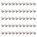 Miniatyrbillede 1 af 8: 50 stk. Binder Clips 32mm Metal Stærk Klemmekraft Hule Papir Binder Clips til Kontor Skole Hjem Lilla Bronze