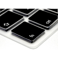 Miniatyrbilde 4 av 5: Slank svart silikon tastaturbeskytter for Apple MacBook Air 13\" og Pro Retina 13\"/15\"