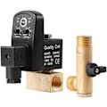 Miniatyrbild 1 av 4: Automatisk elektronisk dräneringsventil i mässing, Automatisk dräneringsventil G1/2 DN15 Automatisk elektronisk dräneringsventil för luftkompressorkondensat (AC230V)(230V)