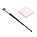 Miniatyrbild 2 av 8: Makeup-palettpapper näsborste set sickelformad dubbelsidig användning nässkuggborste nagelfärgning papper s