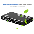 Miniatyrbillede 6 af 8: Video Switch Switcher Splitter HDMI Split Signal Adapter Konverter til Windows/MAC