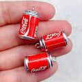 Pikkukuva 1 / 5: 10 kpl 3D Coca-Cola -pullon muotoisia hartsiriipuksia korujen valmistukseen DIY-korvakoruihin ja rannekoruihin, tarvikkeet2