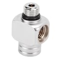 Miniatyrbilde 2 av 8: Messingforkrommet dykkerutstyr første trinn høytrykks 1 til 3 adapter høytrykks enhetsadapter 7/16‑20