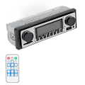 Miniatyrbillede 8 af 8: Bil Bluetooth MP3-afspiller WAV AUX-input Support Håndfri opkald Stemmenavigation Klar lyd Bilstereo