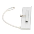 Pikkukuva 4 / 8: OS X AIO PC:lle tarkoitettu USB C -keskitin 6-in-1 USB3.1 Gen2 10 Gbps Plug and Play Type C -kiinnityskisko 24 tuuman tietokoneen siirtoon