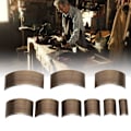 Miniatyrbild 5 av 8: Läder V-formad stans DIY-verktyg Svanskapad stans Rund bältesperforerad tillbehörsuppsättning 9 x A30 Grund Semicircle
