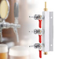 Miniatyrbillede 6 af 8: 3-vejs CO2-gasdistributionsmanifold øldispenser-tøndedispenser