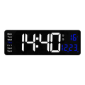 Miniatyrbild 1 av 8: Stor skärm Funktion Display Klocka Vardagsrum Vägghängande klocka LED Display Fjärrkontrollklocka