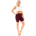 Miniatyrbild 2 av 5: Högmidjade Mesh Biker Shorts XL med Sidofickor