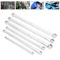 Miniatyrbilde 8 av 8: 6 stk/sett Dodecagon Box End Wrench 45 # Stål Forlenge Dobbelthode Pentalobe Spanner Auto Repair 8-21mm