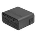 Miniatyrbilde 8 av 8: Miniprojektor Bærbar Mini Hjemmefilmprojektor HD LED Mikro Mobiltelefon Sammeskjermprojektor for bærbar PC TV Telefon Nettbrett Svart EU-plugg 100-240V