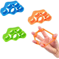 Miniatyrbillede 1 af 5: Håndgrebstræner (3 stk.), Underarms Træner Håndstyrker Finger Extensor Bånd til Muskeltræningsøvelser