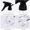 Miniatyrbild 5 av 5: Plastsprayflaskor, 250 ml Stor Kapacitet Sprayflaska Frisörsalong Spruta, Plastsprayflaskor, Återfyllningsbar Sprayflaska Tom Frisör