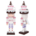 Miniatyrbillede 7 af 8: Hjem Træ Desktop Figurer Håndværk Dekoration Ornament Gave til Stue Kontor