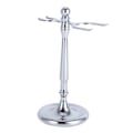 Miniatyrbillede 3 af 3: 1 stk New Fashion Legering barbermaskine barberbørster Stand Rack Ramme Holder Support 2#