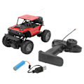 Pikkukuva 1 / 8: 1/18 RC-automallilelu, kauko-ohjattava maastoauto 6086 ruostumaton teräs valolla
