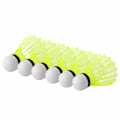 Miniatyrbillede 2 af 7: 6 stk. holdbare nylon badmintonbolde - lette træningsbolde til badminton