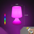 Miniatyrbillede 2 af 4: Bluetooth-højttaler og LED-bordlampe med fjernbetjening til soveværelse og udendørs brug