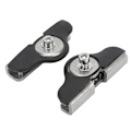Miniatyrbilde 3 av 4: 2 STK Arbeidslys Bar Monteringsbraketter Universal Rustfritt Stål LED Lys Bar Festeholder