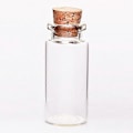 Miniatyrbillede 3 af 5: Mini Glasflasker med Korkpropper - 20 Stk til Bryllupper og Kreationer