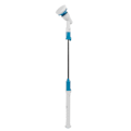 Miniatyrbillede 3 af 8: Multifunktionel elektrisk håndholdt spin scrubber rengøringsbørste til badeværelse køkkenEU stik 100-240V