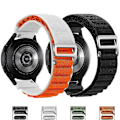 Miniatyrbild 3 av 5: Coros Pace 2 / Coros Apex 42mm Nylon Justerbart Armbandsur - Orange/Svart