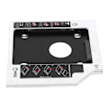 Miniatyrbillede 7 af 8: SATA3.0 HDD Caddy 9,5 mm/12,7 mm Universal anden aluminiumslegering computertilbehør til bærbar 9,5 mm