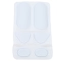 Miniatyrbilde 3 av 8: Spillkontroller Silikonpute-glimotstand Svettebestandig rester Gratis Gamepad-knappbeskytter for PS VR2 Sense