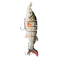 Miniatyrbilde 1 av 8: 11 cm plast kunstig agn fiskebete flerdelt synkende wobbler kroker utstyr (JM040-3)