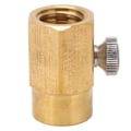 Miniatyrbillede 3 af 8: CO2-cylinderpatronadapter til husholdningssodavandsflaske i messing med påfyldningsadapter med pakningsringe