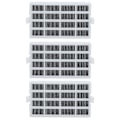 Pikkukuva 8 / 8: 3 kpl jääkaapin ilmansuodatin jääkaapin suodatinseula vaihdettava W10311524 AIR1 RAF1180