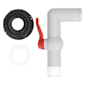 Miniatyrbillede 3 af 8: IBC-tankhane adapter Vandslangetilslutning Havetilbehør 90° 32mm hane VVS-værktøj