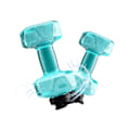 Miniatyrbild 2 av 8: Simning Aquatic Dumbbells Pool Träning Fitness Hantlar Vattensportutrustning