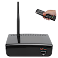 Miniatyrbillede 4 af 8: Høj kvalitet Set Top Box STB udstyr tilbehør Support for DVBs S2/S2X 100240V(sort US)