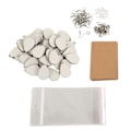 Miniatyrbild 4 av 8: Sublimering Örhängen Blanks Set 250 Styck Vattendroppar Örhängen Örhänge Örhänge Kartong Thermal Transfer Örhängen Set